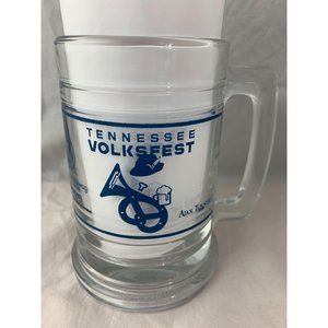 Tennessee Volksfest Glass Beer Mug - Franziskaner